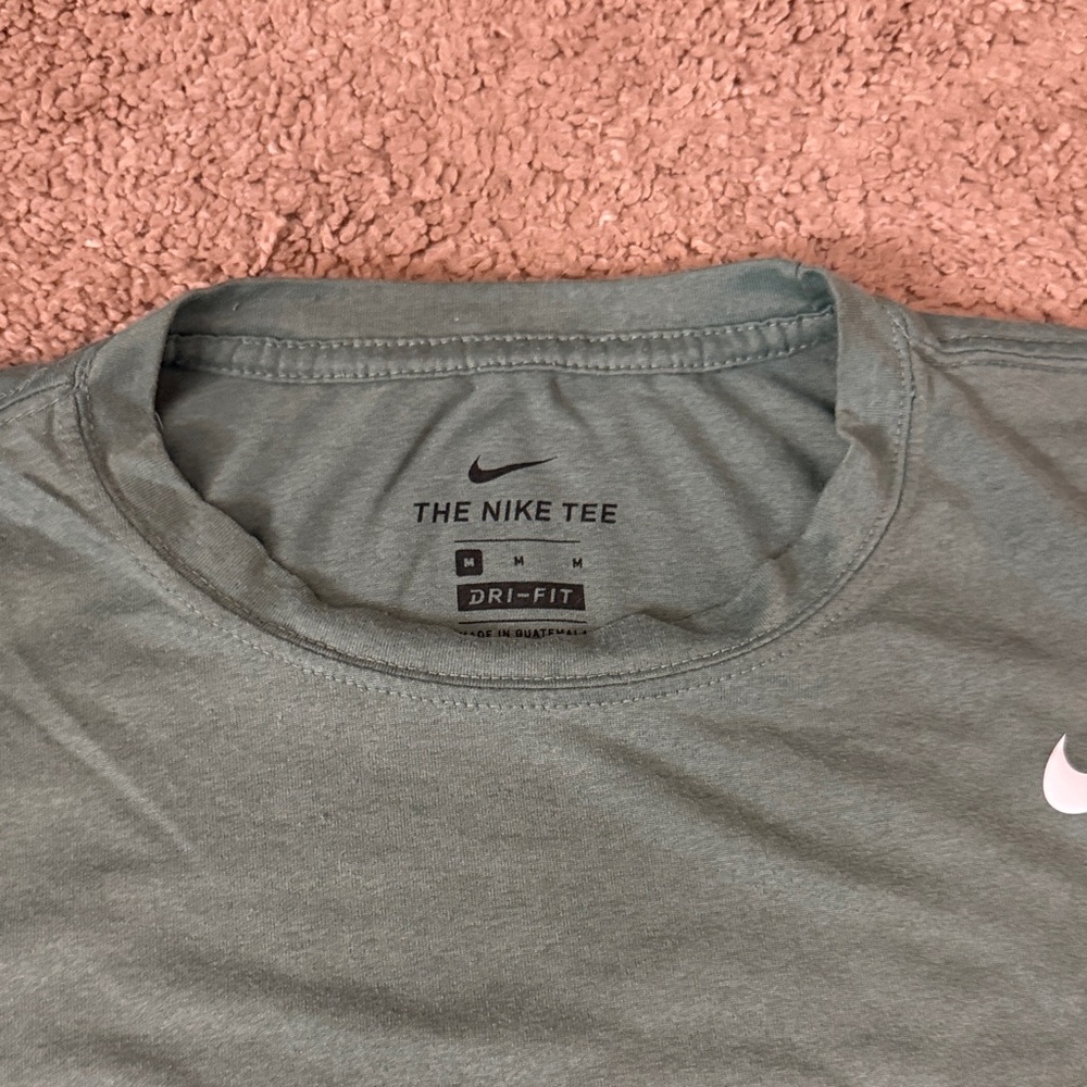 Nike Men's Teal Dri-FIT Short Sleeve Tee - Picture 2 of 5